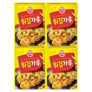 오뚜기 튀김가루 1kg X 4개