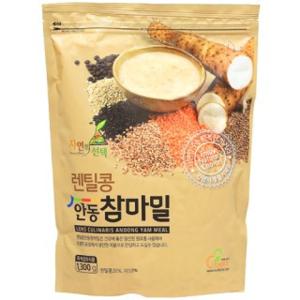 엔초이스 렌틸콩 안동참마밀 1.3kg 분말형 노인 어린이 요양원간식