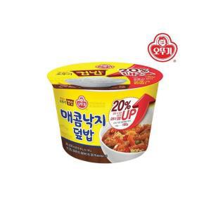 오뚜기 컵밥 매콤낙지덮밥 280g x 12 무