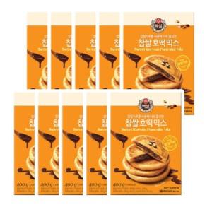 백설 찹쌀호떡믹스 400g x 10개