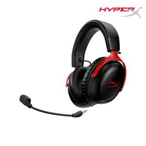 하이퍼엑스 HyperX Cloud III Wireless 무선 게이밍 헤드셋 (레드)