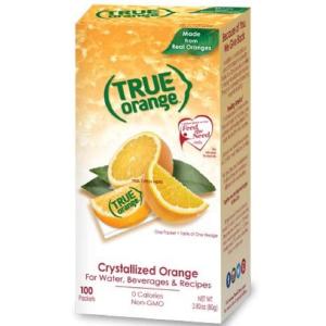 트루오렌지 대용량 100개 1팩 제로 아이스티 TRUE ORANGE