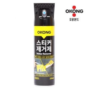 KJP오공 스티커 제거제 스프레이 250ml