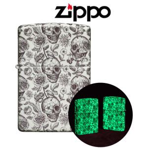 M- USA 정품 지포 라이터 49458 스켈레톤 디자인 글로 야광 ZIPPO 49458 Skeleton Design Glow 한강