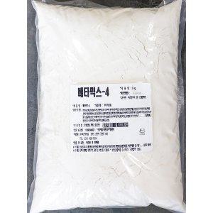 튀김물용 배타분말 2kg 5개 업소용 베타가루 치킨 돈까스