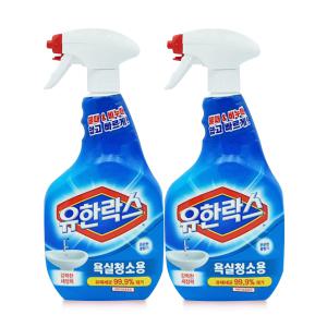 유한크로락스 유한락스 욕실청소용 750ml x2개