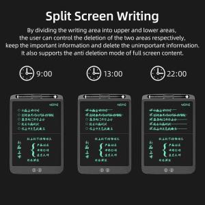 판타블렛 드로잉 그림 패드 LCD 태블릿 전자 디지털 보드, 초박형 쓰기 분할 화면, 원 클릭 지우기, 잠금