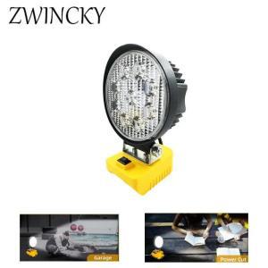 무선 LED 라이트, Dewalt 18V, 20V, 60V, 최대 배터리, 저전압 보호, 와이드 빔 라이트