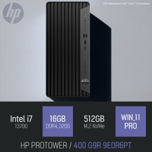 ⓒ HP 프로 타워 400 G9R 9E0R6PT i7-13700 16GB 512GB WIN11 /  사무용 인강용 가정용 데스크탑 본체