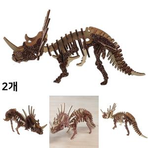 입체퍼즐 나무 공룡 뼈모형 만들기 36P 스티라코 사우루스 3D 피규어