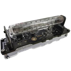 VFD IV18 진공 형광 튜브 시계 사이버 펑크 RGB LED 닉시 테이블 디스플레이 터치 키 포함 5V