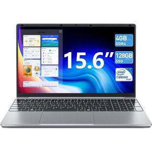 SGIN 노트북 156인치 4GB DDR4 128GB SSD 컴퓨터 인텔 Celeron 프로세서(최대 26Ghz) UHD 그래픽 600 IPS H