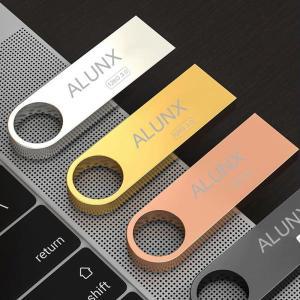 USB 3.0 ALUNX 64G Pendrive 금속 Usb 플래시 드라이브 128Gb 메모리 스틱 펜