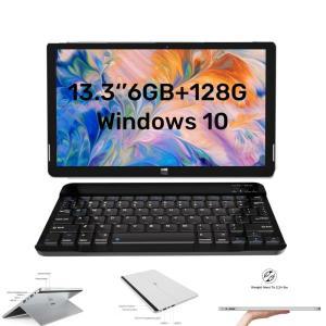 13.3 인치 XIDU 듀얼 카메라 태블릿 PC, 윈도우 10 E3950 1920x1080 IPS 스크린, C타입 2x USB 6GB DDR3-RA