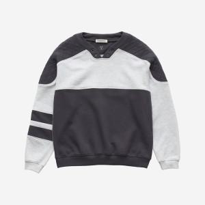 [정품] 파르벵 Beton 퀼팅 스웨트셔츠 멜란지 FARVEN Quilting Sweatshirt Melange 561542