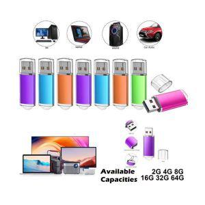 Kootion 5/20Pack 2GB 4GB 8GB 16GB 32GB 64GB Pen Drive 메모리 스틱 USB 플래시 Lot 노트북 사무용 인강