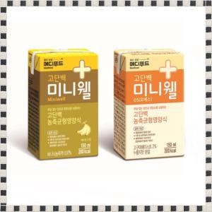 메디푸드 미니웰 150ml 24팩/고단백 환자균형영양식