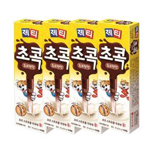 제티 초콕 초코렛맛 스트로 10Tx4개/딸기맛/바나나맛/쿠키앤초코맛