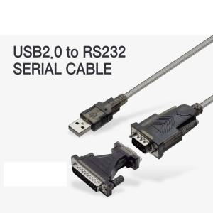 USB2.0 to RS232 시리얼 케이블 /1.8M /DB 9Pin to DB