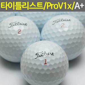 타이틀리스트 PRO V1/V1X 혼합 로스트볼 특A-급 20개/중고골프공/연습용골프공