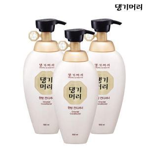 댕기머리 한방컨디셔너 500ml x 3개 두피케어 탈모증상완화 린스