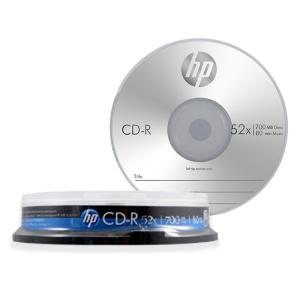 HP CD-R 700MB 52배속 공시디 케이크 (10장) 시디 공CD