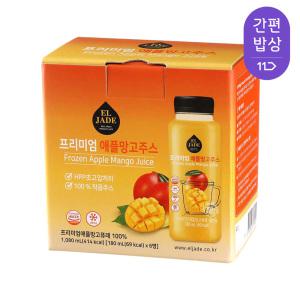 엘제이드 프리미엄 애플망고주스, 180ml, 6개