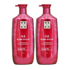 엘지 리엔 자윤 모근강화 중건성 샴푸 950ml 2개 헤어