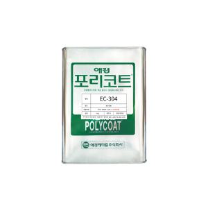 애경 포리코트 EC304 붓도장용 4KG / FRP 수지 / 호마이카 / 유리섬유