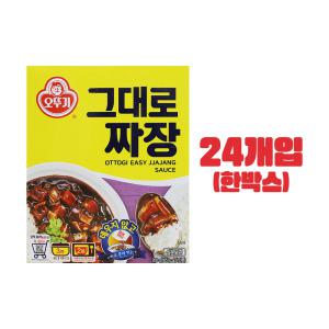 오뚜기 3분 그대로짜장 200g 24개