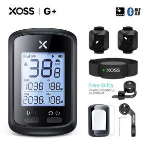 자전거 속도계 거치대 XOSS G 플러스 GPS 컴퓨터 무선 방수 로드 MTB ANT + 와류 센서 X2 심박수 모니터 44