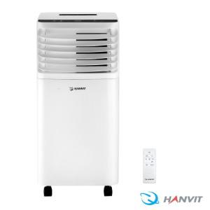 한빛이동식에어컨 HV-12000BTU 리모컨형 제습 작업실 창고 공사현장 캠핑 레져 산업용 일체형 에어컨