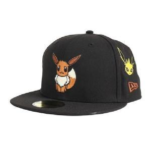 뉴에라 NEWERA 스냅백 캡 59FIFTY 포켓몬 모자 이브이프렌즈