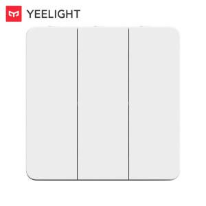 Yeelight Slisaon 벽 스위치 버튼 패널 스마트 램프 및 일반 조명용 셀프 리바운드 양방향 듀얼 모드 250V