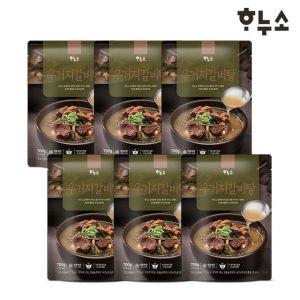 하누소 우거지갈비탕 700g x 6팩