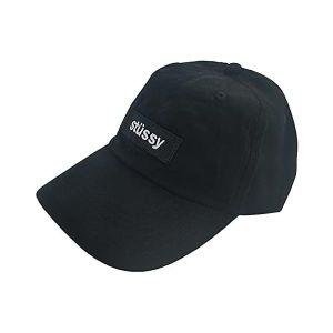 스투시 stussy patch lo pro cap box 로고 블랙