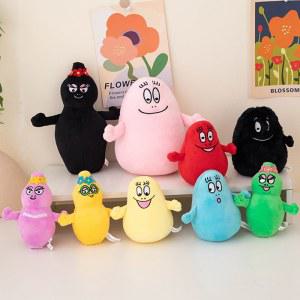 만화 애니메이션 가족 Barbapapa 봉제 인형 귀여운 편안한 장식 어린이 생일 선물 여아