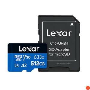 티피링크 Lexar 633x micro SD 메모리 카드 512GB