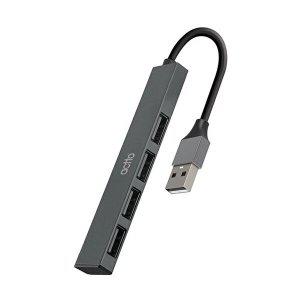 엑토 USB 2.0 4포트 무전원 포트확장 멀티허브 HUB-50_W964E4C