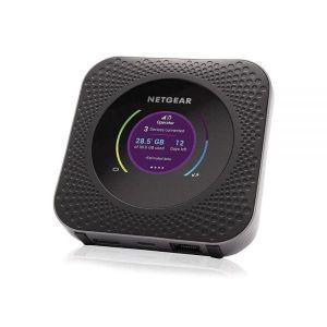 NETGEAR 나이트호크 M1 모바일 핫스팟 4G LTE 라우터 최대 1Gbps 속도 20개의 장치 연결 WLAN 생성 가능 심