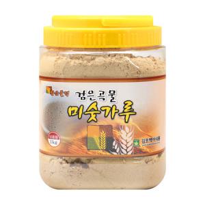 [무료배송] 황금들녘 검은곡물 미숫가루(통) 1kg.