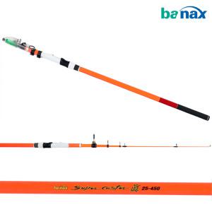 바낙스 슈퍼 캐스터 진 25-525 장어 우럭 감성돔 원투낚시대 원투대