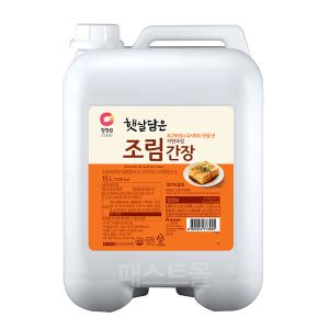 청정원 햇살담은 자연숙성 조림간장 15L