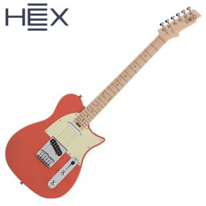 헥스 T100 TELECASTER 입문용 일렉기타 S/FR 피에스타 레드