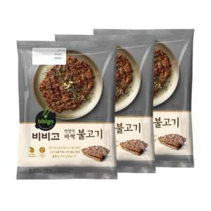 비비고 언양식바싹불고기 460g (냉동) 3개_MC