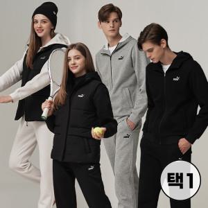 [푸마][PUMA] 22FW 푸마 패딩베스트 트레이닝 셋업 남여 3종세트 7컬러 택일 B