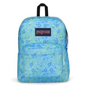 JanSport SuperBreak One 백팩  내구성이 뛰어난 경량 책가방 메인 수납공간 1개 내장 오거나이저가 있는