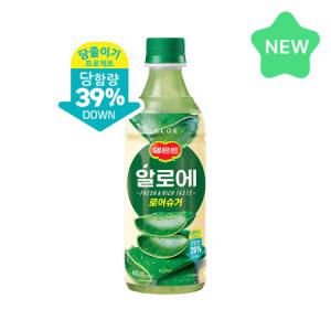 델몬트 알로에 로어슈거 400ml 10페트