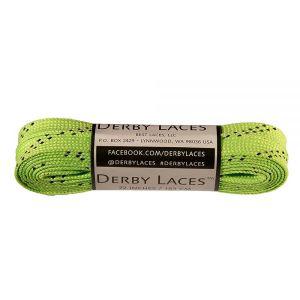 Derby Laces 라임 그린 롤러 더비 하키 및 아이스 스케이트 부츠용 182.9cm72인치 왁스 레이스 핫템 잇템