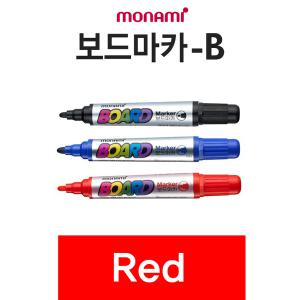 (모나미) 1p 고급 보드마카(적)/단체주문 화방1